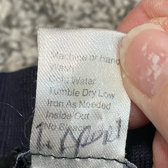 MING WANG - RICH NAVY SLACKS - SIZE XS - B21 - Picture 11 of 12